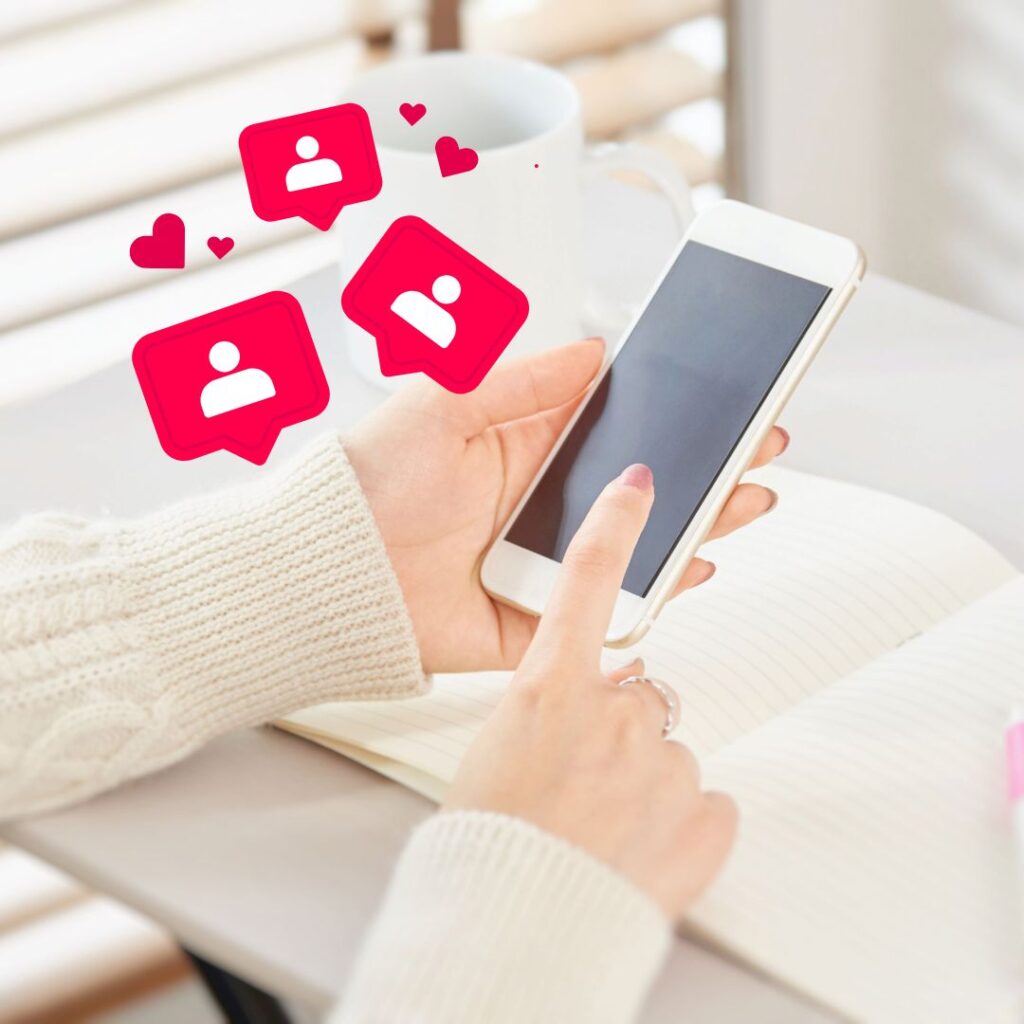 インスタのフォロワーが多いイメージ