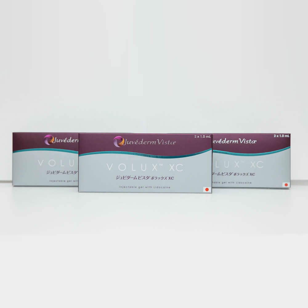 並べられているヒアルロン酸のジュビダーム