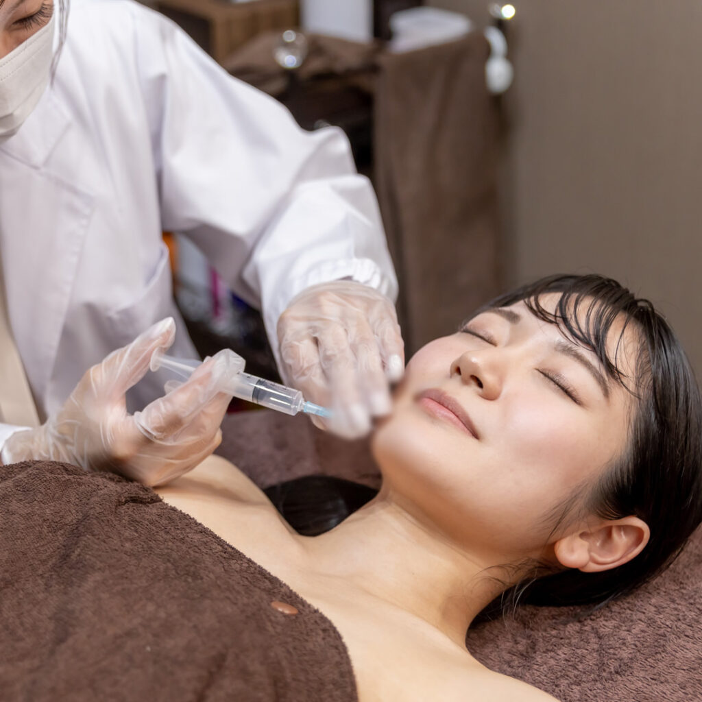 顎のヒアルロン酸のイメージ