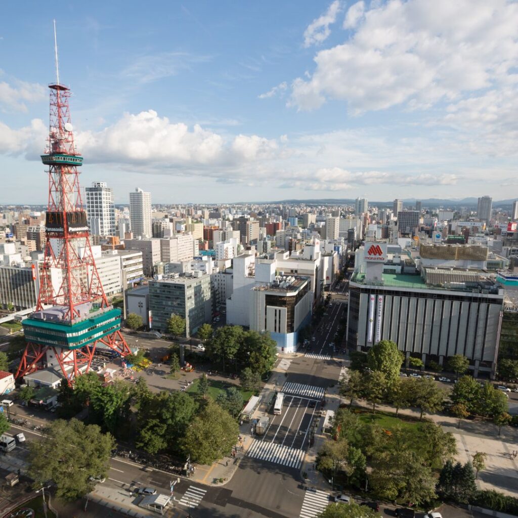 札幌の街並み