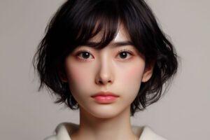 肋軟骨移植で鼻フル整形をした女性のイメージ