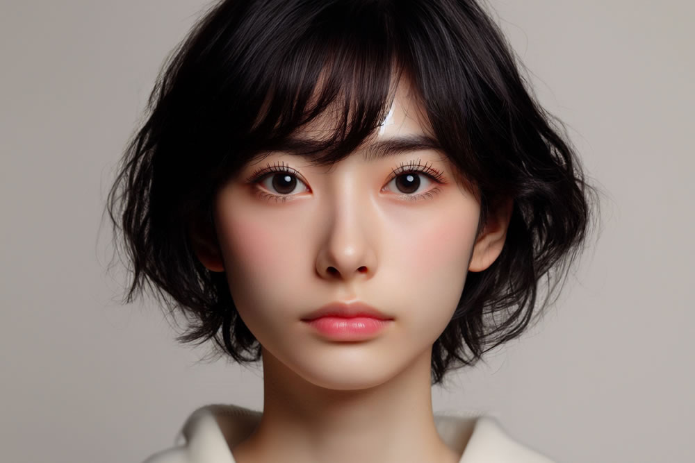 肋軟骨移植で鼻フル整形をした女性のイメージ