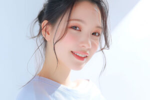 肋軟骨移植の鼻中隔延長の傷跡がきになる女性