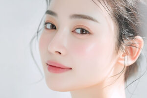 肋軟骨移植の鼻整形をしようとしている女性