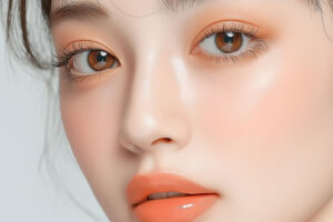 鼻フル整形をプロテーゼを使用せずに行った女性のイメージ