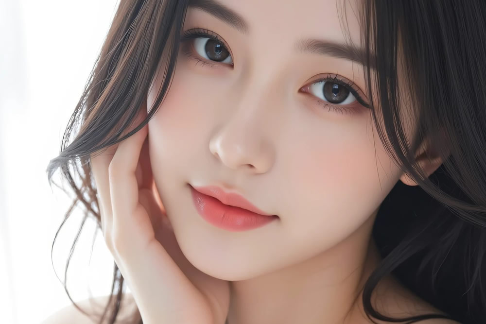 鼻フル整形をした20代の女性のイメージ