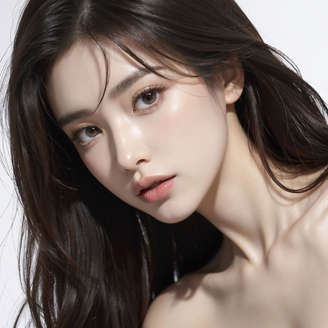 鼻筋が綺麗な女性