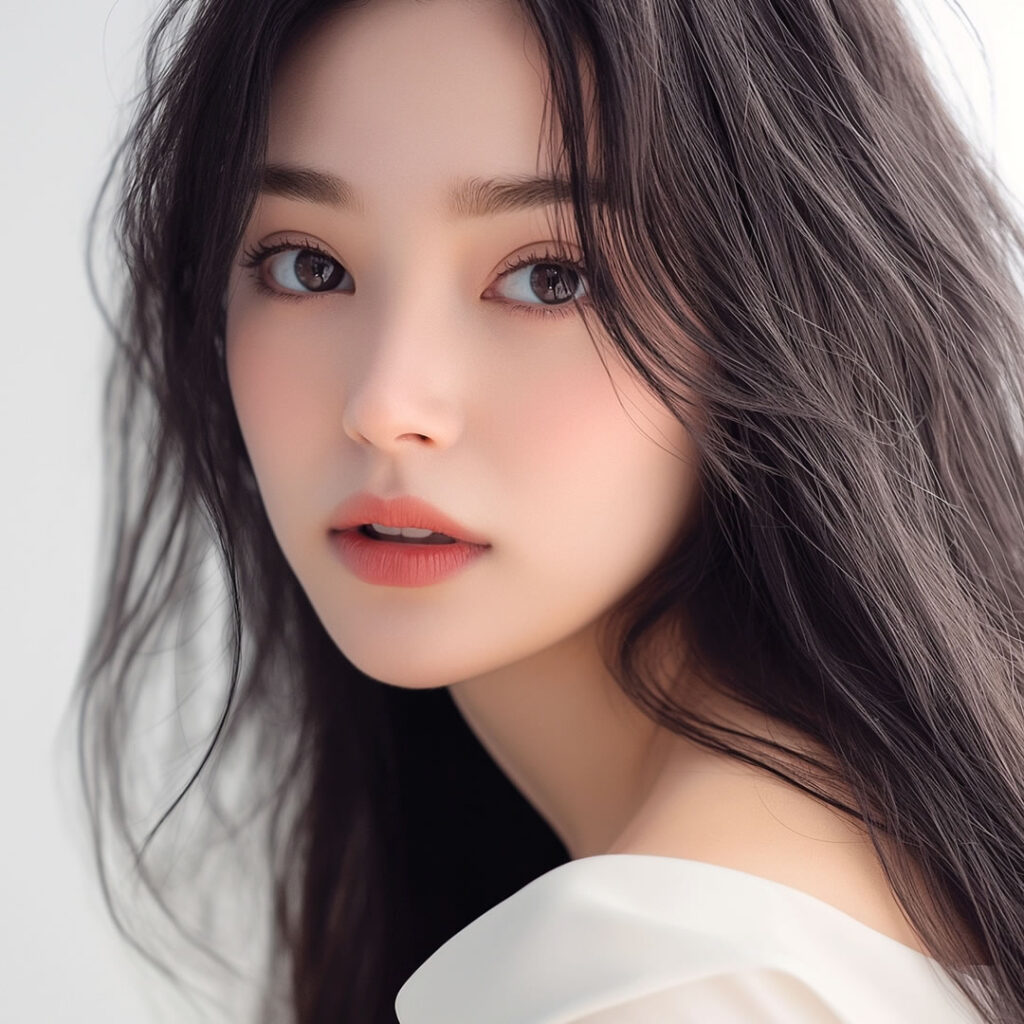 ジョールファット除去の手術を受けた女性