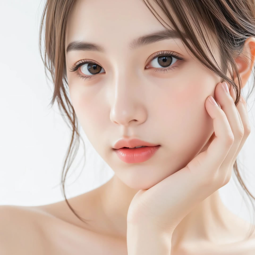 顔の脂肪吸引で小顔になった女性