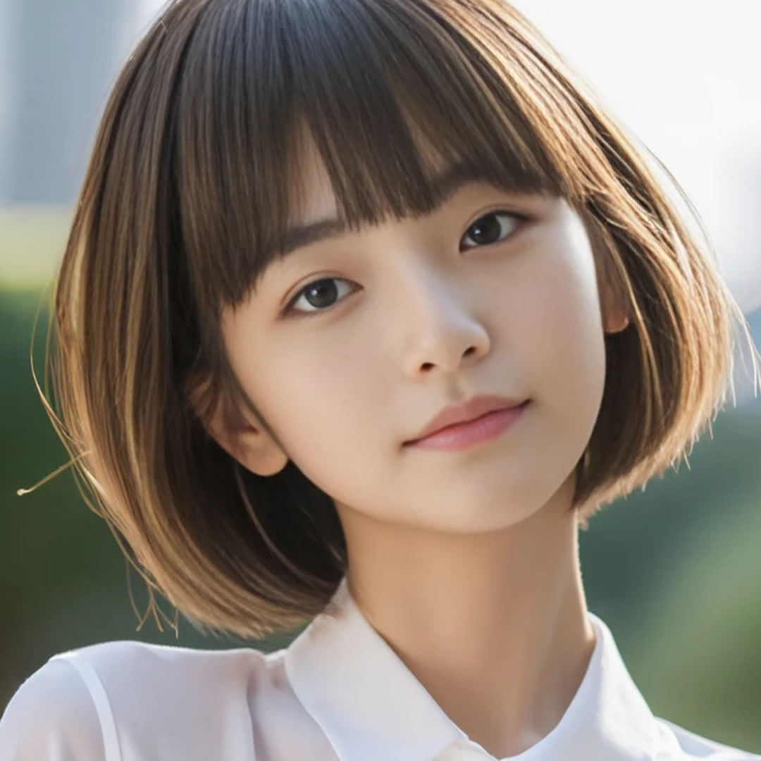 顔の脂肪吸引で小顔になった女性