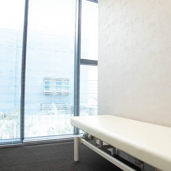 金沢にある美容外科の施術台